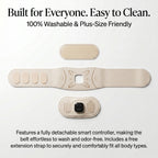 Multi-Function EMS Sculpting Belt with Heat & Massage