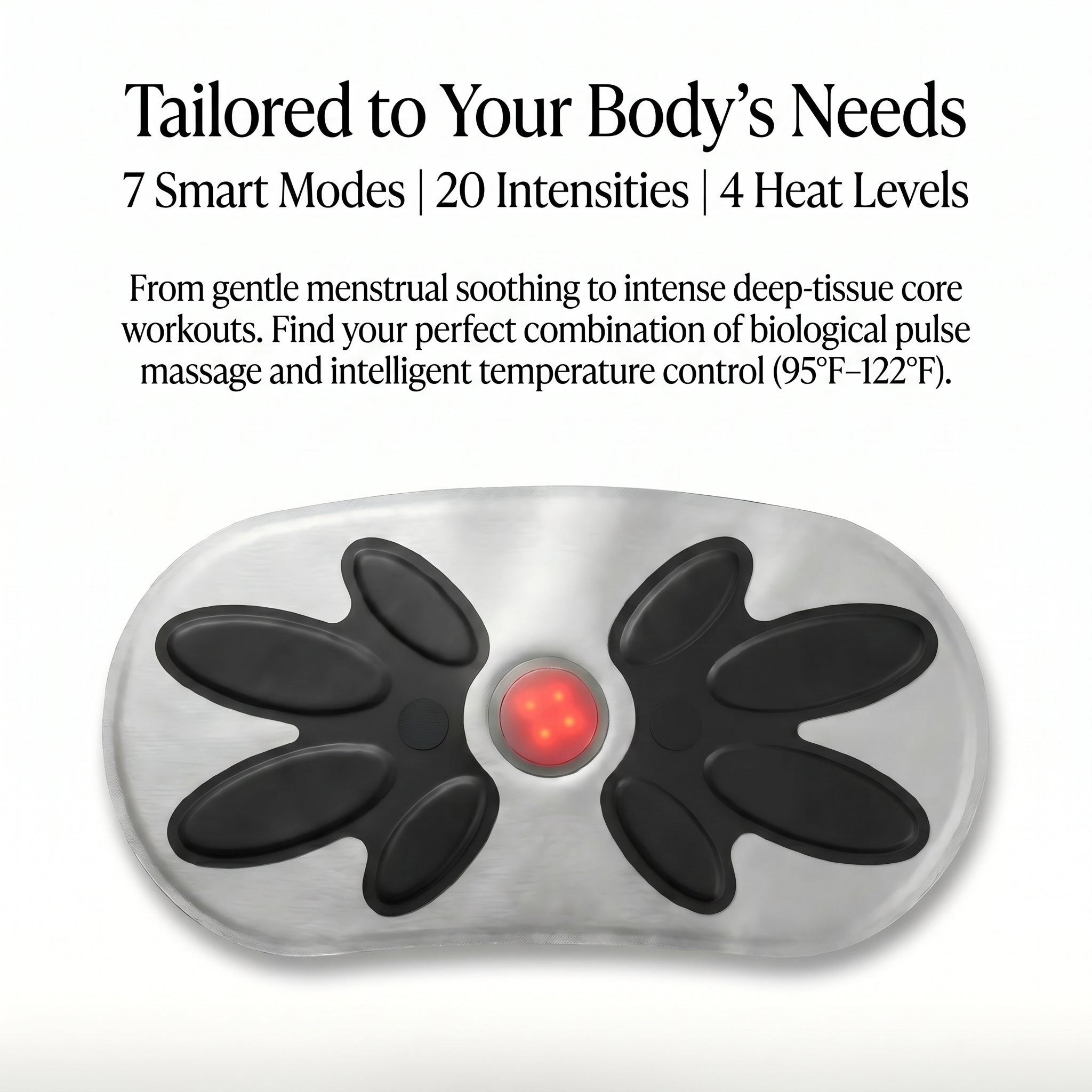 Multi-Function EMS Sculpting Belt with Heat & Massage