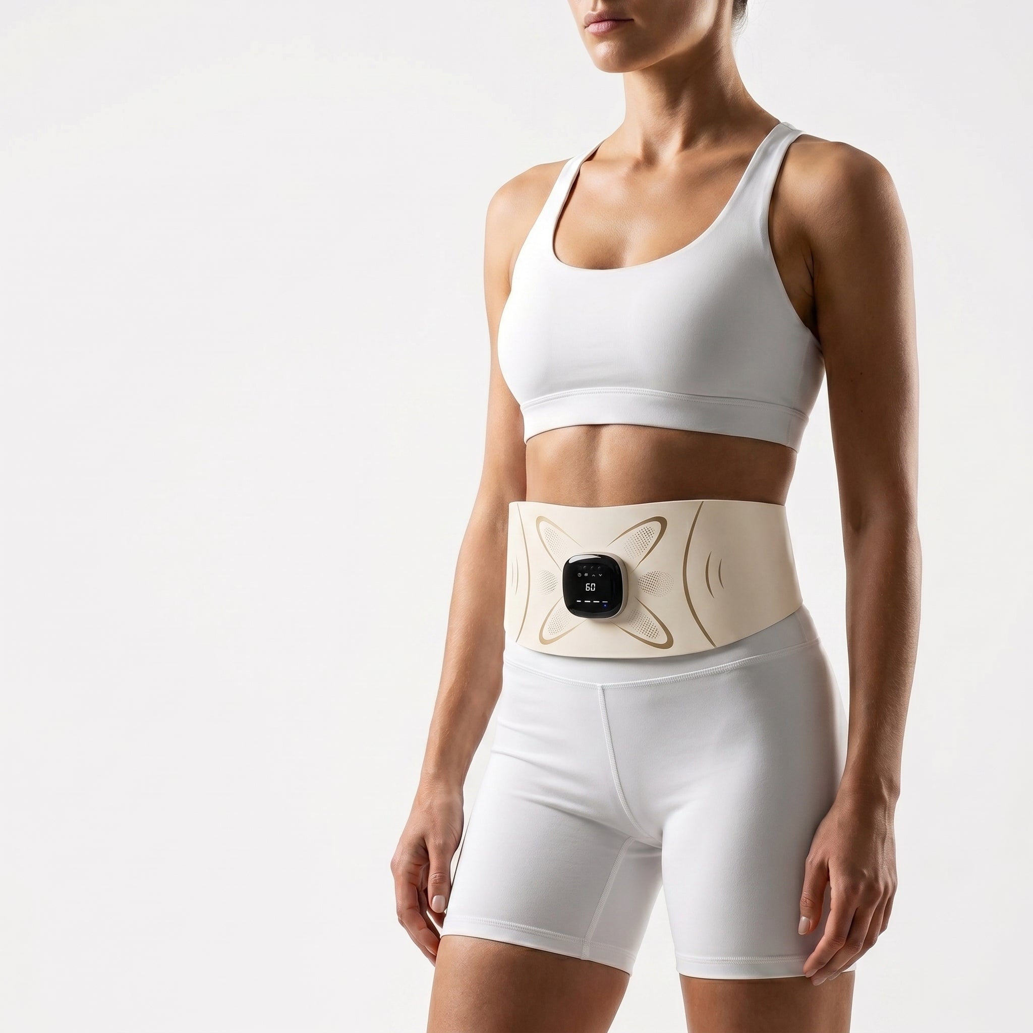 Multi-Function EMS Sculpting Belt with Heat & Massage