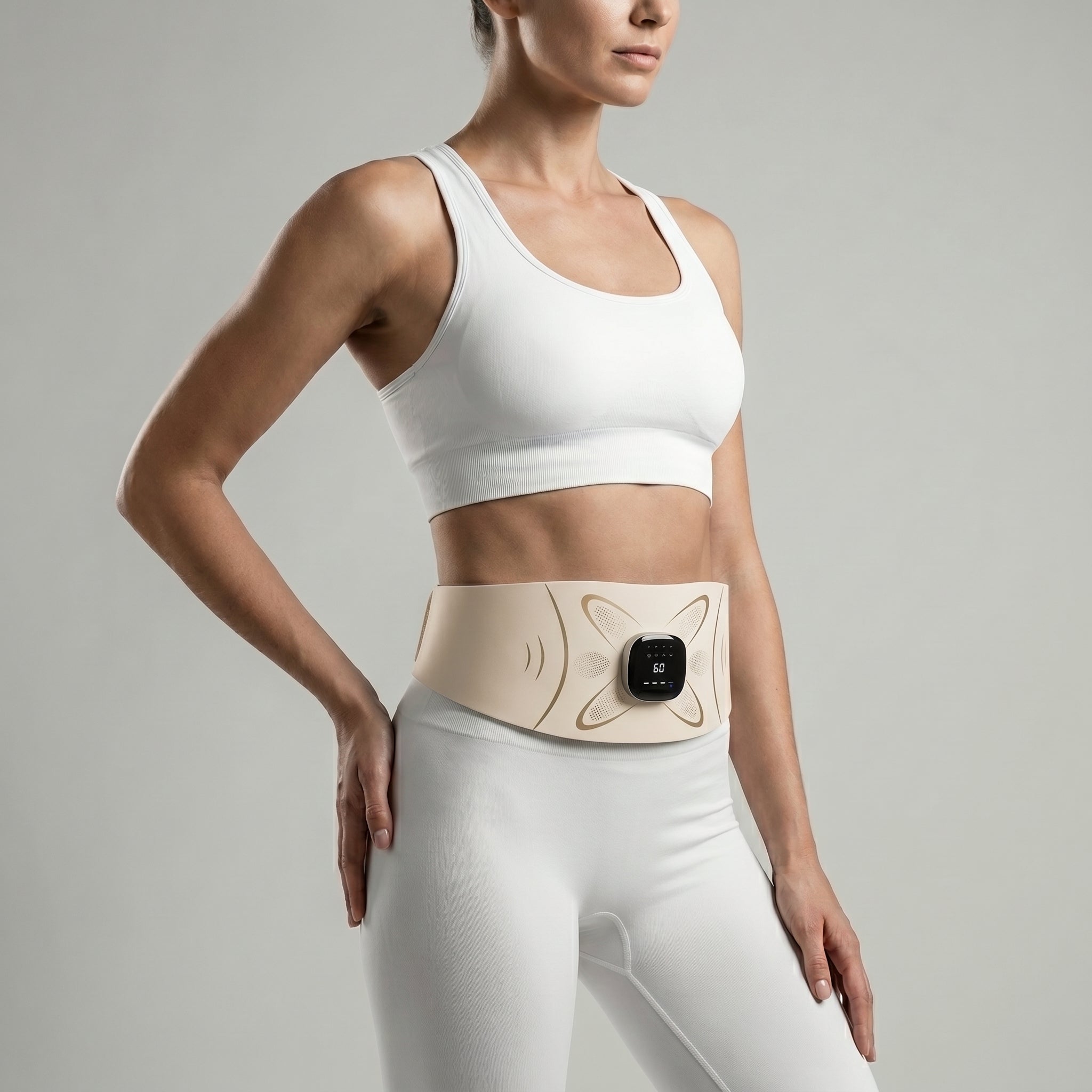 Multi-Function EMS Sculpting Belt with Heat & Massage