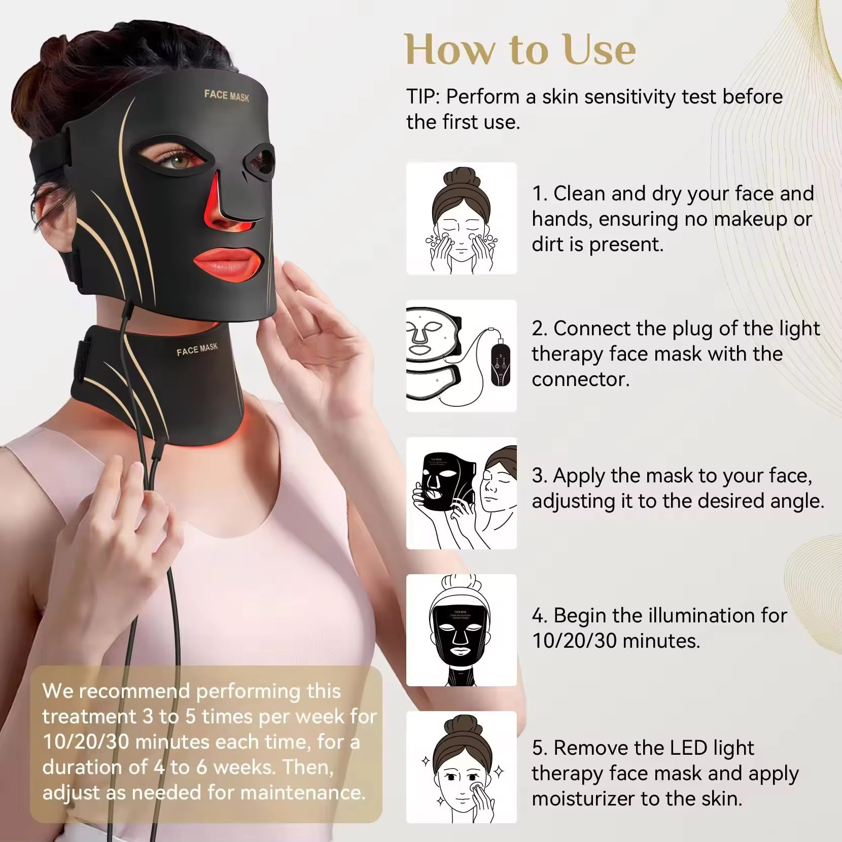 SELENEK LED Light Therapy Mask