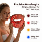 Selenek Wireless 4-in-1 LED Light Therapy Face Mask