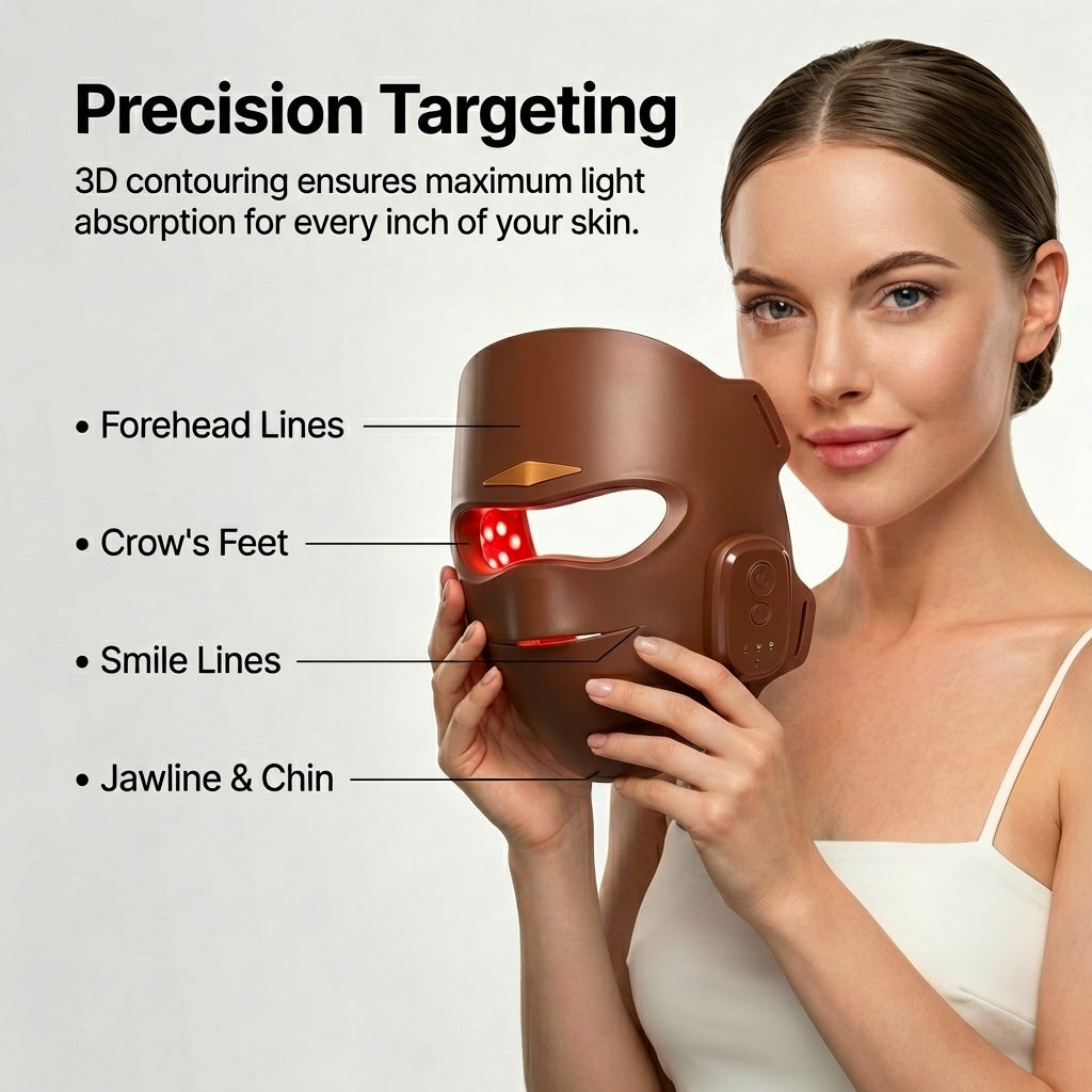 Selenek Wireless 4-in-1 LED Light Therapy Face Mask